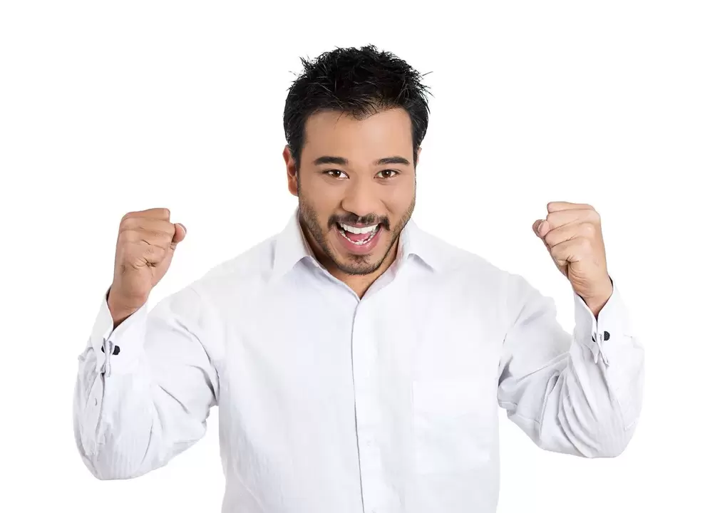 Happy man healed prostatitis urroaf capsules